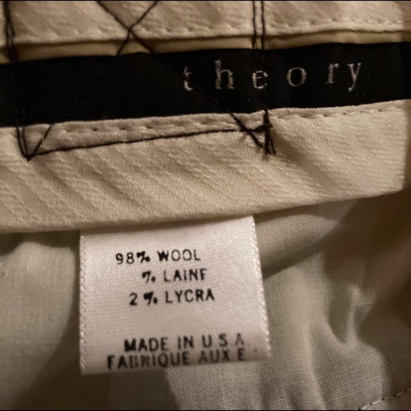 NWOT Brown Wool Theory Dress Pants - Picture 4 of 9